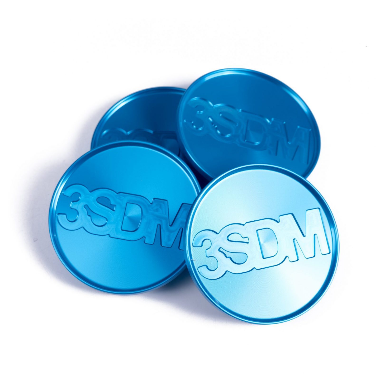 3SDM Metal Centre Caps | Blue - Image 2