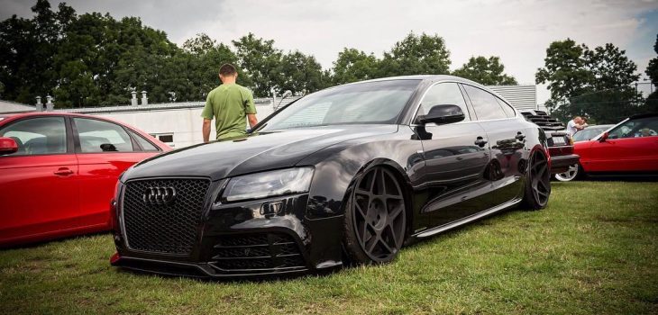 Murdered out Audi A5