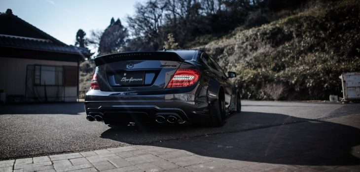 Liberty Walk Mercedes C63 AMG | 3SDM Alloy Wheels