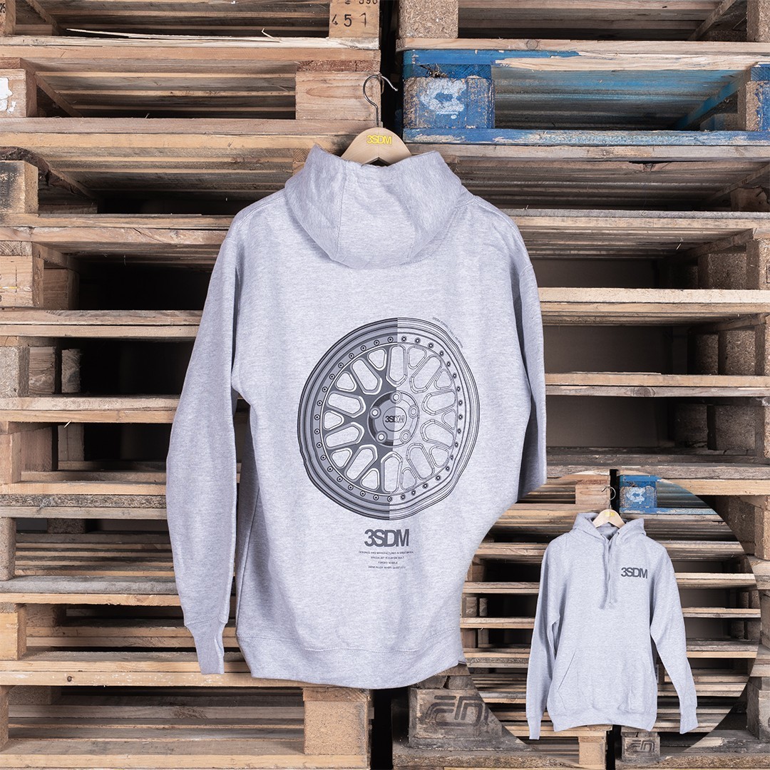 Forged Hoodie | Grey & Black