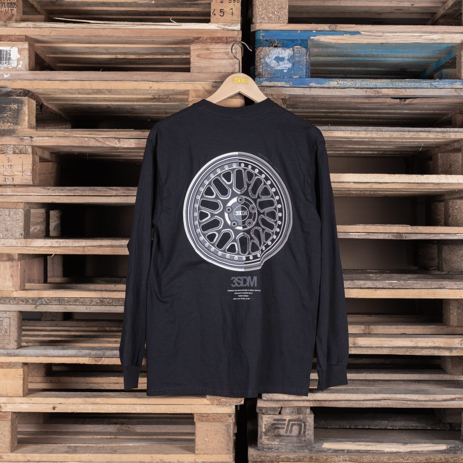 Forged Tee Longsleeve | Black & White Forged Tee Longsleeve | Black & White