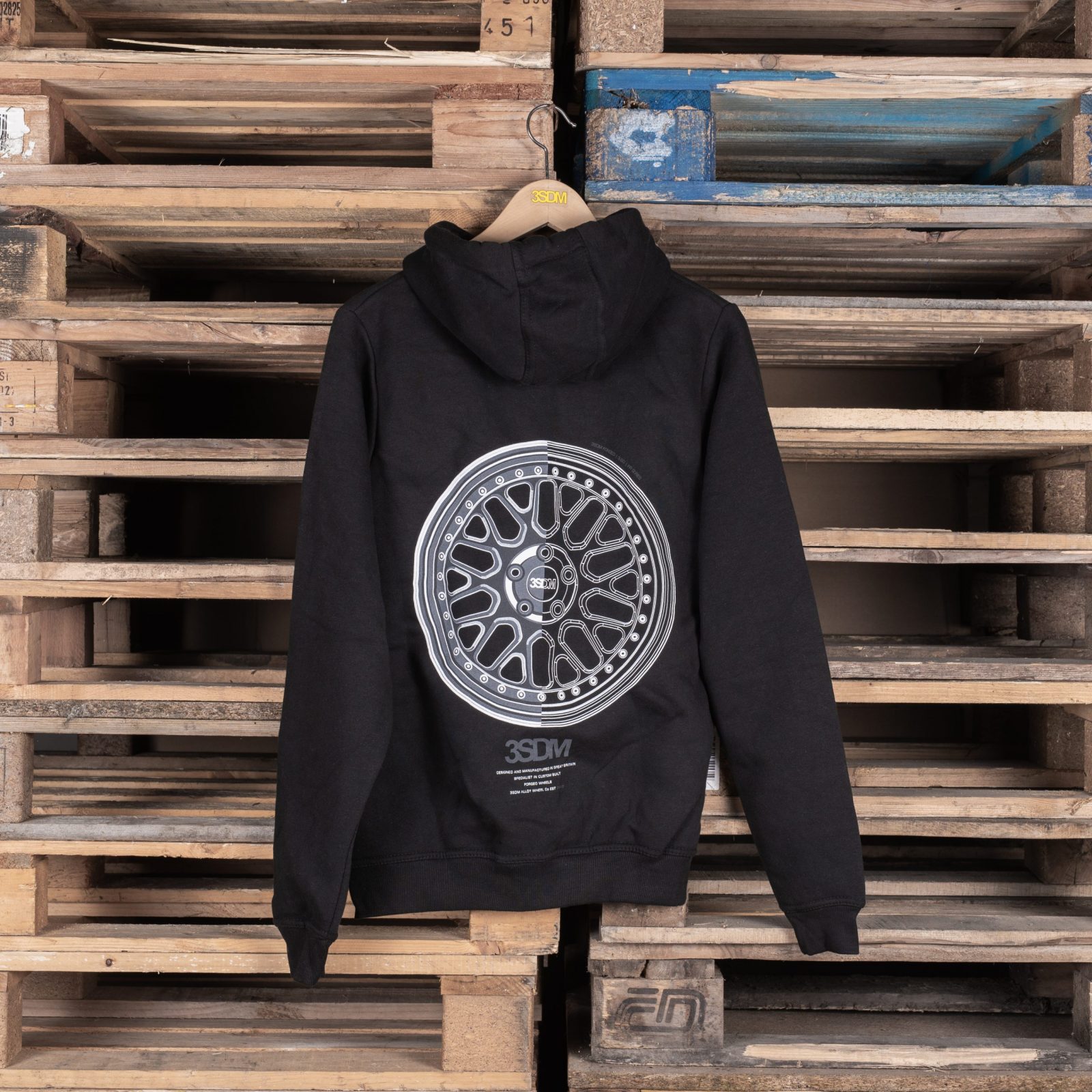 Forged Zip Hoodie | Black Forged Zip Hoodie | Black