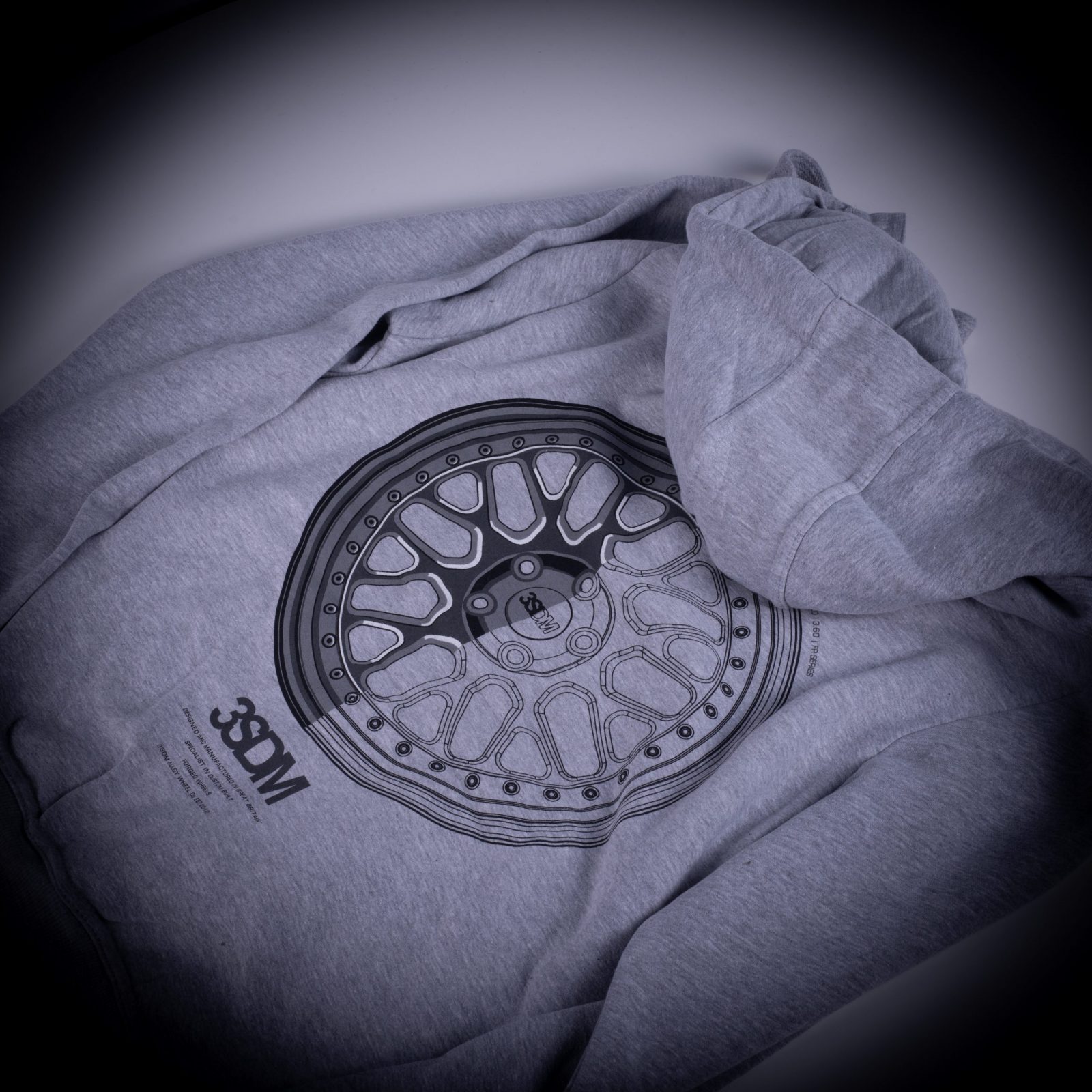 Forged Zip Hoodie | Grey - Image 3